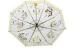Durable Advertising Clear PVC Umbrella , 21 Inch Manual Open Umbrella