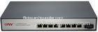 9 Port 10M 100M Switch with 4 Port POE+ and 1Port Fiber for Flexiable Application
