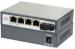15.4W 4 Port PoE Switch power over ethernet switches with RJ45 Ports