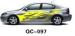 Car Body Sticker QC-097E / PVC Water Proof Car Body Sticker