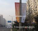 Custom polyester or PVC flex, fishnet flag banner by digital heat transfer printing
