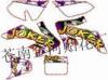 BEST-SELLER 3M JOKER GRAPHIC STICKER CRF50 DIRT BIKE DECAL KIT