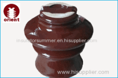 High voltage porcelain pin type insulators made in China