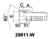 Carbon Steel JIS GAS FEMALE hose fitting CONE SEAT SEAL