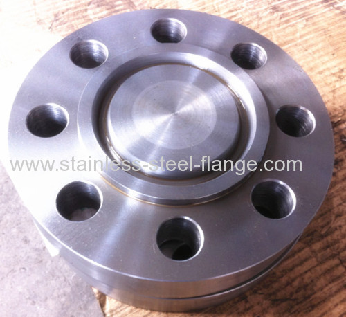 Stainless steel RTJ flange