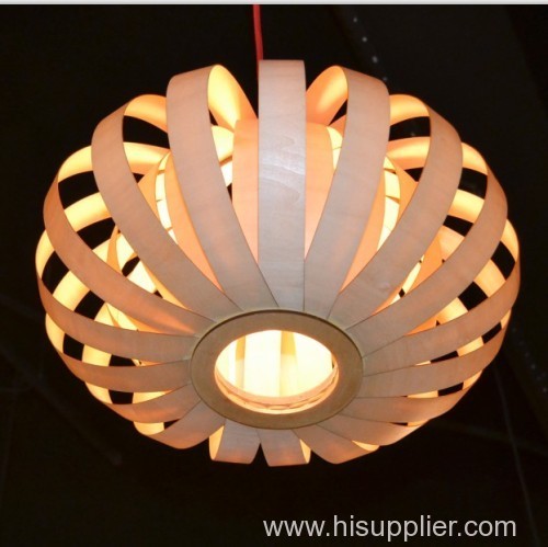 Zhongshan Hanging Lamp Modern Pendant Wooden Lighting