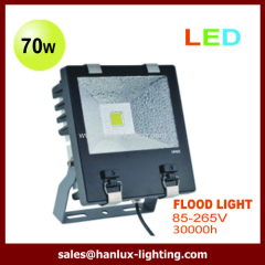 70W landscape security high power COB warm white IP65 LED flood light