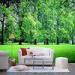 Green Fashion Custom Size Interior Decoration Wallpapers, Whole Wall Decals XB04-008S