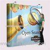 Retractable spring pop up signs portable display banners stands for promotional display