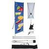 High resolution digital printing 1440 Dpi Matte Lamination vinyl exhibition Banner Display Stand