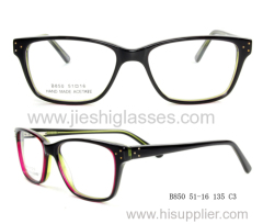 Fashion Ladies Frames Of Acetate Optical Frames For Young People