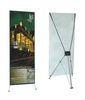 Adjustable plastic steel 60 X 160cm, 80 X 180cm, 120 X 200cm banner display stands