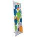 Portable exhibit steady syslish backlit film indoor banner display stand , ISO9001 2000