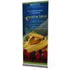 Light weight 0.6m width 1.6m height 720 dpi carbon fibre Banner Display Stand for retail stores