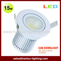 CE RoHS 35000h COB LED downlight