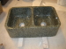 GIGA good quality green granite composite sinks