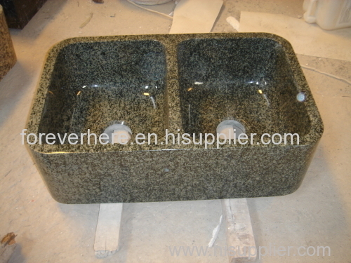 GIGA good quality green granite composite sinks