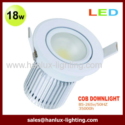CE RoHS COB LED downlights