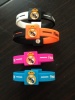 custom silicone wristbands football team bracelet