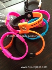 2014 football club silicone bracelet for promotional gift power band rubber wristband