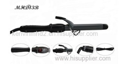 Professional hair curler with LED display