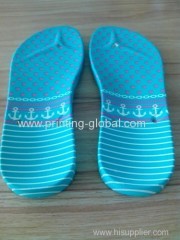 2014 Cheap and good quality 3D heat transfer film for beautiful summer slipper