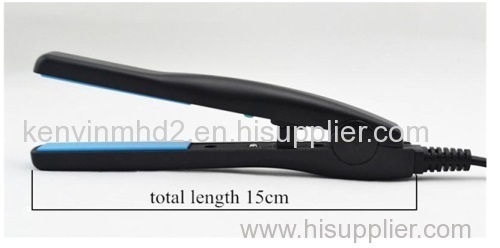 Mini stylist 1/2 inch hair straightener/flat iron