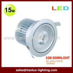 CE RoHS TUV COB LED downlight