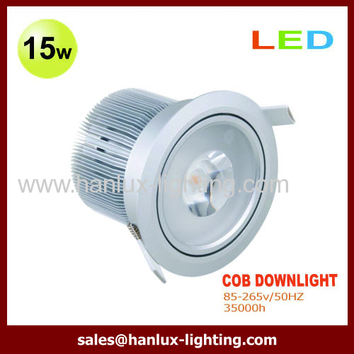 CE RoHS TUV COB LED downlight