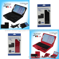 pink waterproof bluetooth keyboard for for Samsung TAB4 8.0 T330