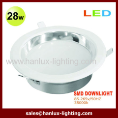 CE RoHS Die cast aluminium LED downlight