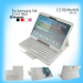 Leather Case with ABS Bluetooth Keyboard for Samsung Tab S T800/805