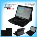 Leather Case with ABS Bluetooth Keyboard for Samsung Tab S T800/805