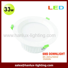 33W IP20 Aluminium COB LED ceiling light