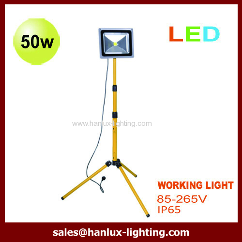 With bracket LED flood light