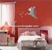 Hot sale fairy with stars PS wall decal1MM thickness 3D mirror stickers stars home decor