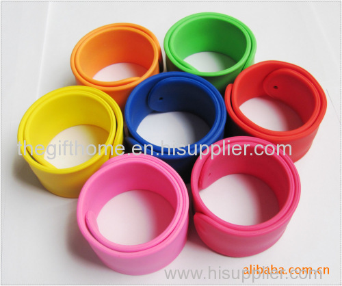 slap bracelets customized wristbands