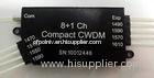 Fiber Optical Mini compact CWDM Multiplexer / Demultiplexer , 1470nm - 1610nm