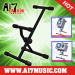 AI7MUSIC Audio stands Single brace,low profile stand for small AMPs and Combos speaker stand