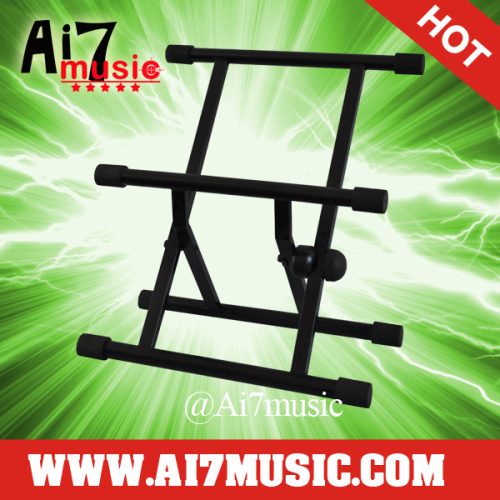 AI7MUSIC Audio stands Double brace,low profile stand for small AMPs and Combos speaker stand