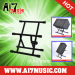 AI7MUSIC Audio stands Double brace,low profile stand for small AMPs and Combos speaker stand