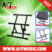 AI7MUSIC Audio stands Double brace,low profile stand for small AMPs and Combos speaker stand