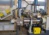 Waste PP Polyethylene Plastic Recycling Granulator Plant / Pelletizing Line 120kg/h