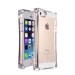 PC material cell phone case for Iphone5S(smooth surface crystal ice style blue color)