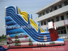 giant inflatable dry slide