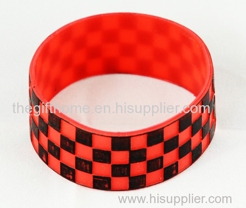 Customized silicone rubber bracelets wrist bands promotional products