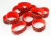 Customized silicone rubber bracelets wrist bands promotional products