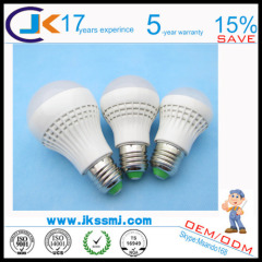factory price 3w to 12w E27 led bulb 5W