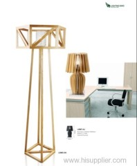 Lightingbird Unique Design Wooden Floor Lamp Home or Hotel Decoration