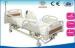 Adjustable Critical Care Beds , Manual And Electric Medical Bed With Crank